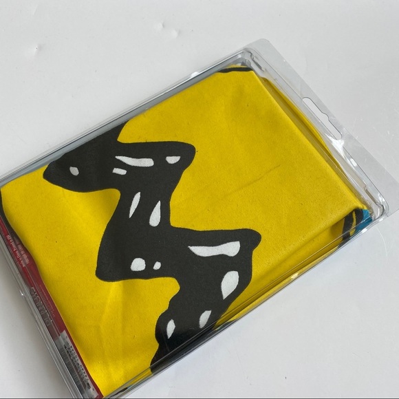 NWT PEANUTS CHARLIE BROWN KIDS APRON BLUE YELLOW - Picture 4 of 6